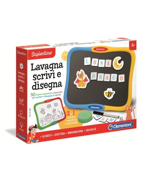 Clementoni Lavagna Scrivi E Disegna