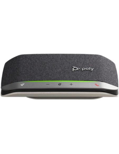 POLY Sync 20 vivavoce Universale Bluetooth Nero, Argento