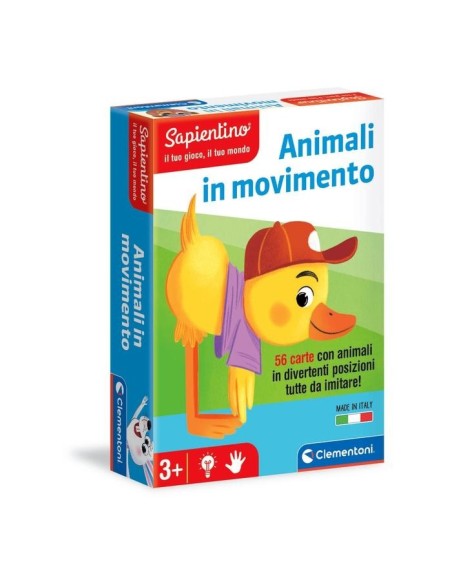 Clementoni Animali in movimento Gioco da tavolo Educativo