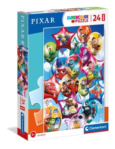Clementoni Pixar Party Puzzle 24 pz Cartoni