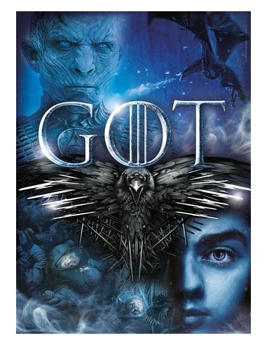 Clementoni Game of Thrones Puzzle 1000 pz Televisione film