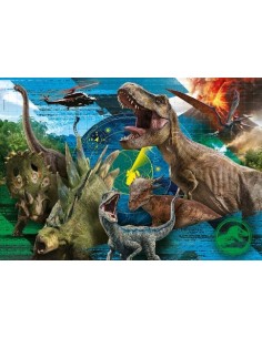 Clementoni Jurassic World Puzzle di contorno 104 pz Arte 2