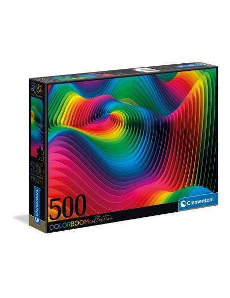Clementoni Waves - ColorBoom Puzzle 500 pz Arte