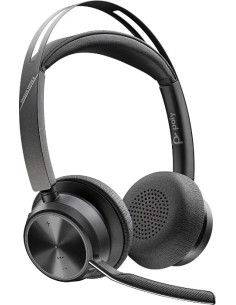 POLY Voyager Focus 2 Office Auricolare Con cavo e senza cavo A Padiglione Ufficio USB tipo A Bluetooth Base di ricarica Nero 2