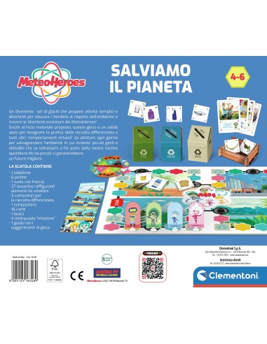 Clementoni Meteo Heroes - Salviamo il pianeta