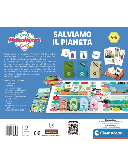 Clementoni Meteo Heroes - Salviamo il pianeta