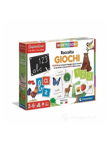 Clementoni MONTESSORI - RACCOLTA GIOCHI