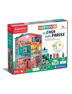 Clementoni MONTESSORI - LA CASA DELLE PAROLE