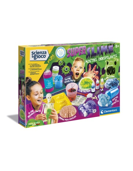 Clementoni Scienza e Gioco Fun - Super Slime Mostri orripilanti