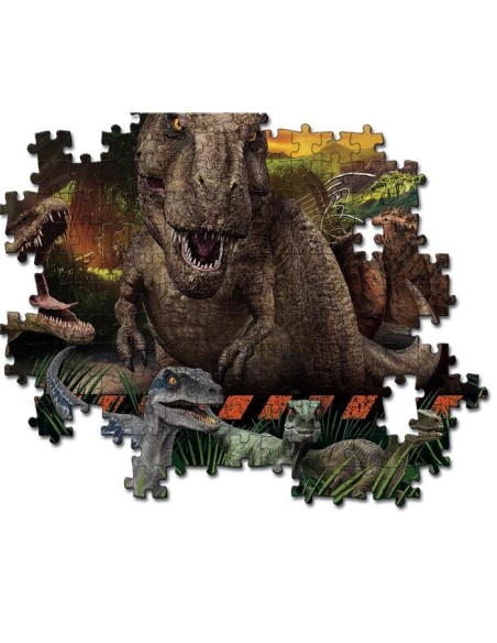 Clementoni JURASSIC WORLD CAMP Puzzle di contorno 104 pz Arte