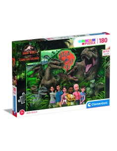 Clementoni Jurassic World Camp Cretaceous Puzzle di contorno 180 pz Arte