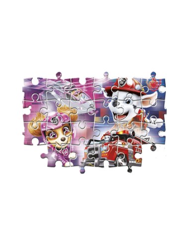 Clementoni Paw Patrol - 2x20 pezzi - Supercolor Puzzle