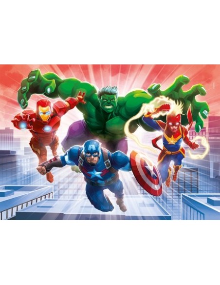 Clementoni Marvel Avengers Puzzle di contorno 104 pz Arte