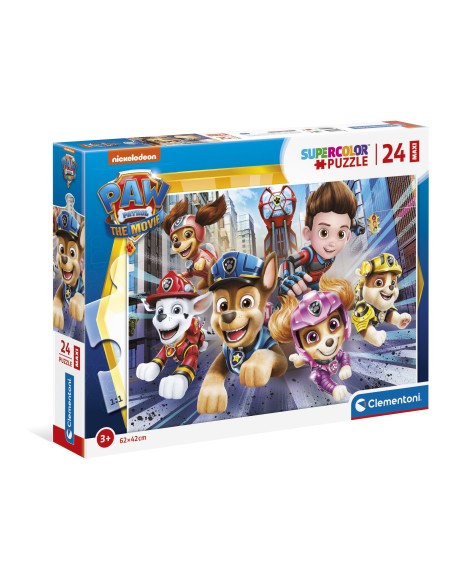 Clementoni Paw Patrol - 24 pezzi - Supercolor Puzzle