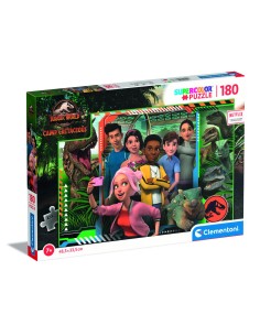 Clementoni Jurassic World Camp Cretaceous Puzzle di contorno 180 pz Arte