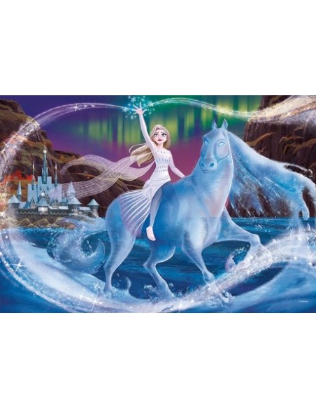 Clementoni Disney Frozen 2 Puzzle di contorno 104 pz Arte