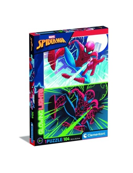 Clementoni Marvel Spiderman Puzzle di contorno 104 pz Arte
