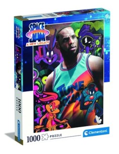 Clementoni Space Jam 2 Puzzle di contorno 1000 pz Arte