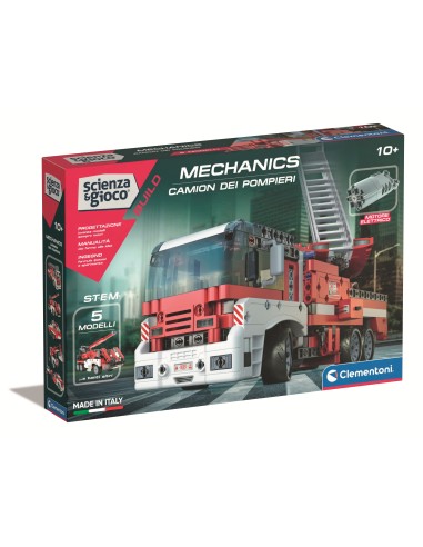 Clementoni Scienza e Gioco Build - Camion dei pompieri