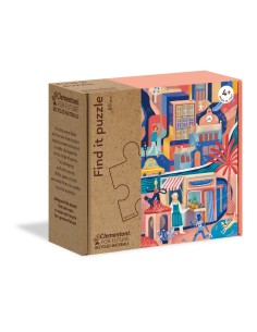 Clementoni Find it puzzle  Winter Puzzle di contorno 60 pz Mondo