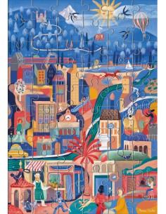 Clementoni Find it puzzle  Winter Puzzle di contorno 60 pz Mondo 2