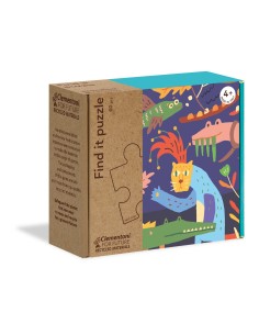 Clementoni Find it puzzle - Bungle in the jungle 33 pz Animali
