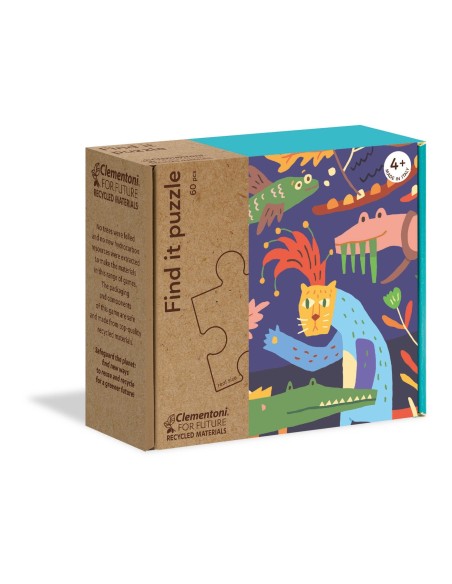 Clementoni Find it puzzle - Bungle in the jungle 33 pz Animali