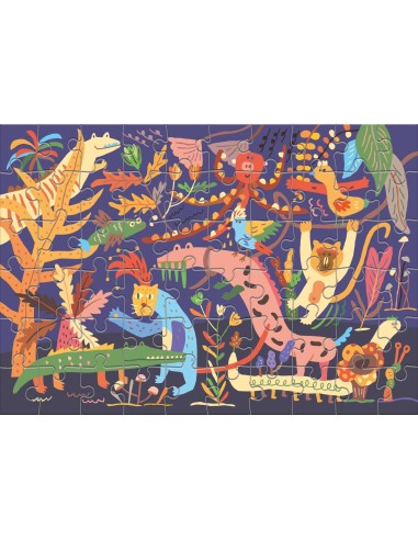 Clementoni Find it puzzle - Bungle in the jungle 33 pz Animali