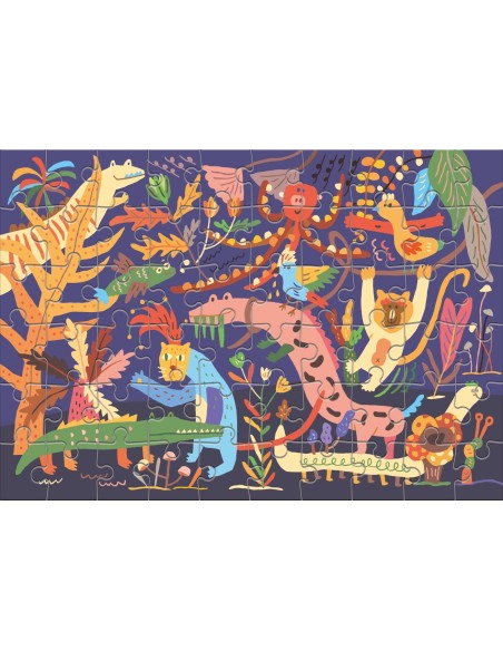 Clementoni Find it puzzle - Bungle in the jungle 33 pz Animali