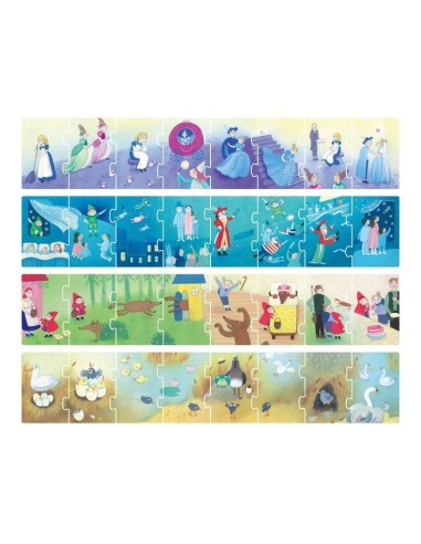 Clementoni SEQUENCE PUZZLE - FAIRY TALES