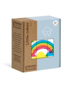 Clementoni Little Cubes Puzzle a blocchi 6 pz Arte