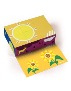 Clementoni Little Cubes Puzzle a blocchi 6 pz Arte 2
