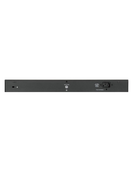 D-Link DGS-1100-26MPV2 E switch di rete Gestito L2 Gigabit Ethernet (10 100 1000) Supporto Power over Ethernet (PoE) Nero