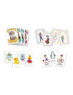Clementoni Play Creative - 4 In 1 Carte