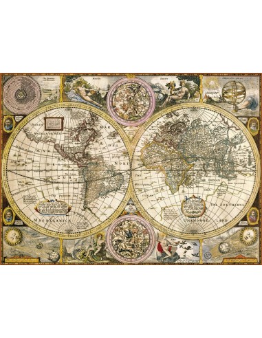 Clementoni Old Map Puzzle 3000 pz Mappe