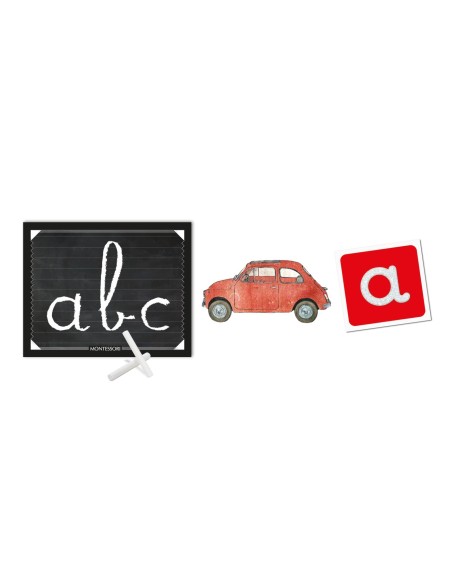 Clementoni Montessori - Le Lettere Carta da gioco Apprendimento