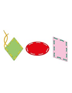 Clementoni Montessori - Forme e lacci 2