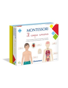 Clementoni Montessori Il corpo umano
