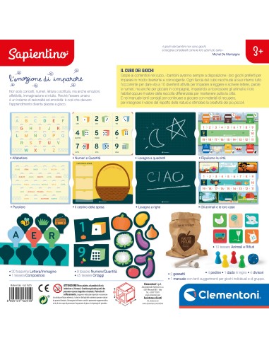 Clementoni Sapientino Il Cubo Dei Giochi