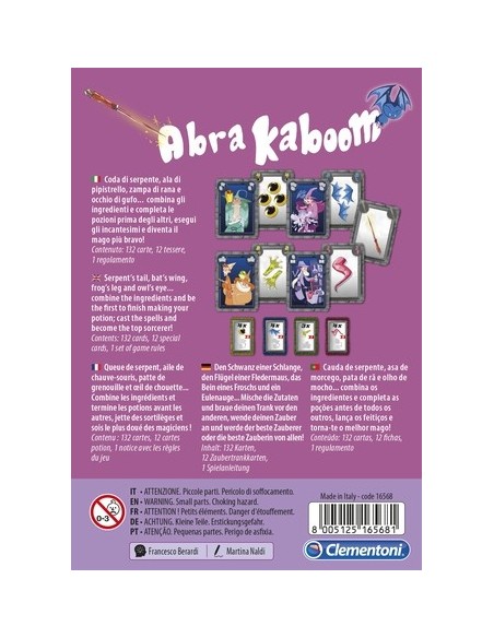 Clementoni ABRAKABOOM Carta da gioco Da collezione