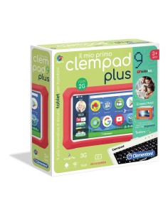 Clementoni Mio Primo Clempad 9 Plus 16 GB Wi-Fi Rosso
