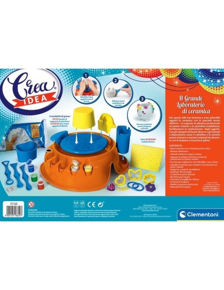 Clementoni IL GRANDE LABORATORIO DI CERAMICA