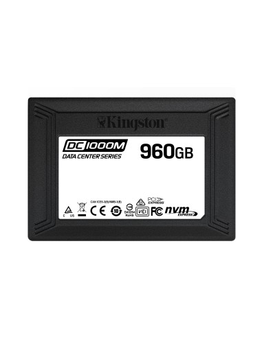 Kingston Technology DC1000M 2.5" 960 GB U.2 3D TLC NVMe