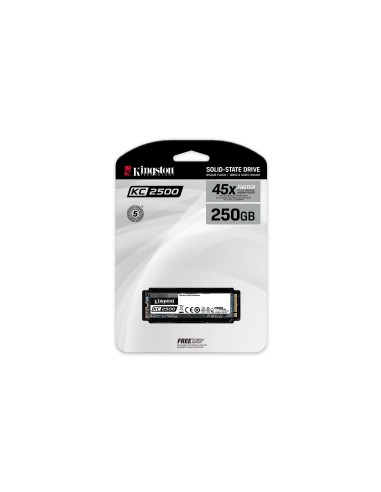 Kingston Technology KC2500 M.2 250 GB PCI Express 3.0 3D TLC NVMe