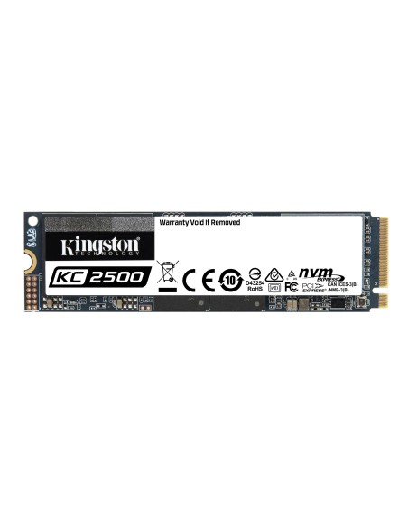 Kingston Technology KC2500 M.2 500 GB PCI Express 3.0 3D TLC NVMe