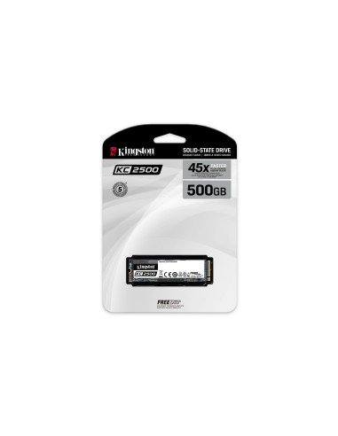 Kingston Technology KC2500 M.2 500 GB PCI Express 3.0 3D TLC NVMe