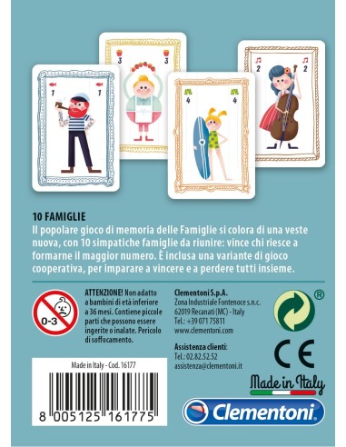 Clementoni 10 Famiglie