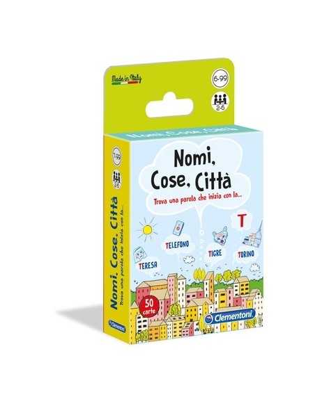 Clementoni Nomi, Cose, Città