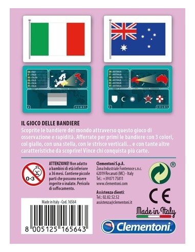 Clementoni Il gioco delle Bandiere