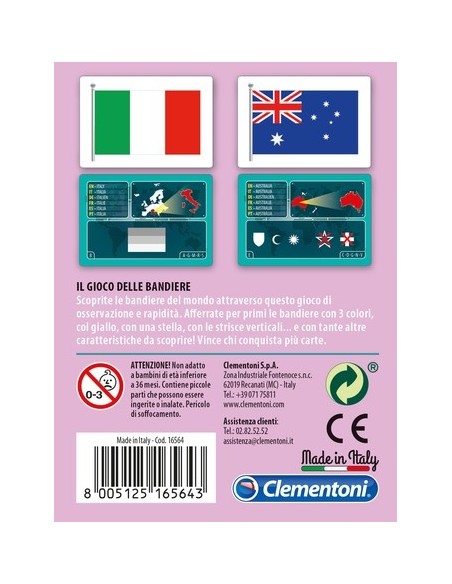 Clementoni Il gioco delle Bandiere